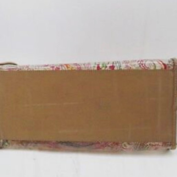 Etro Clear Tote Bag / Notorious Paisley Print W/ Pouch Inside /Made In Italy - Picture 5 of 15